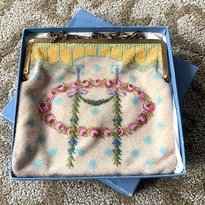 Beaded vintage purse in original box.
